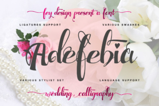 Adefebia: A Wedding-Inspired Script That Earned Its Place in My Branding Kit