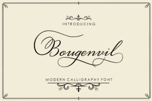 Bougenvil: A Script Font Built for Beautiful Editorial Design