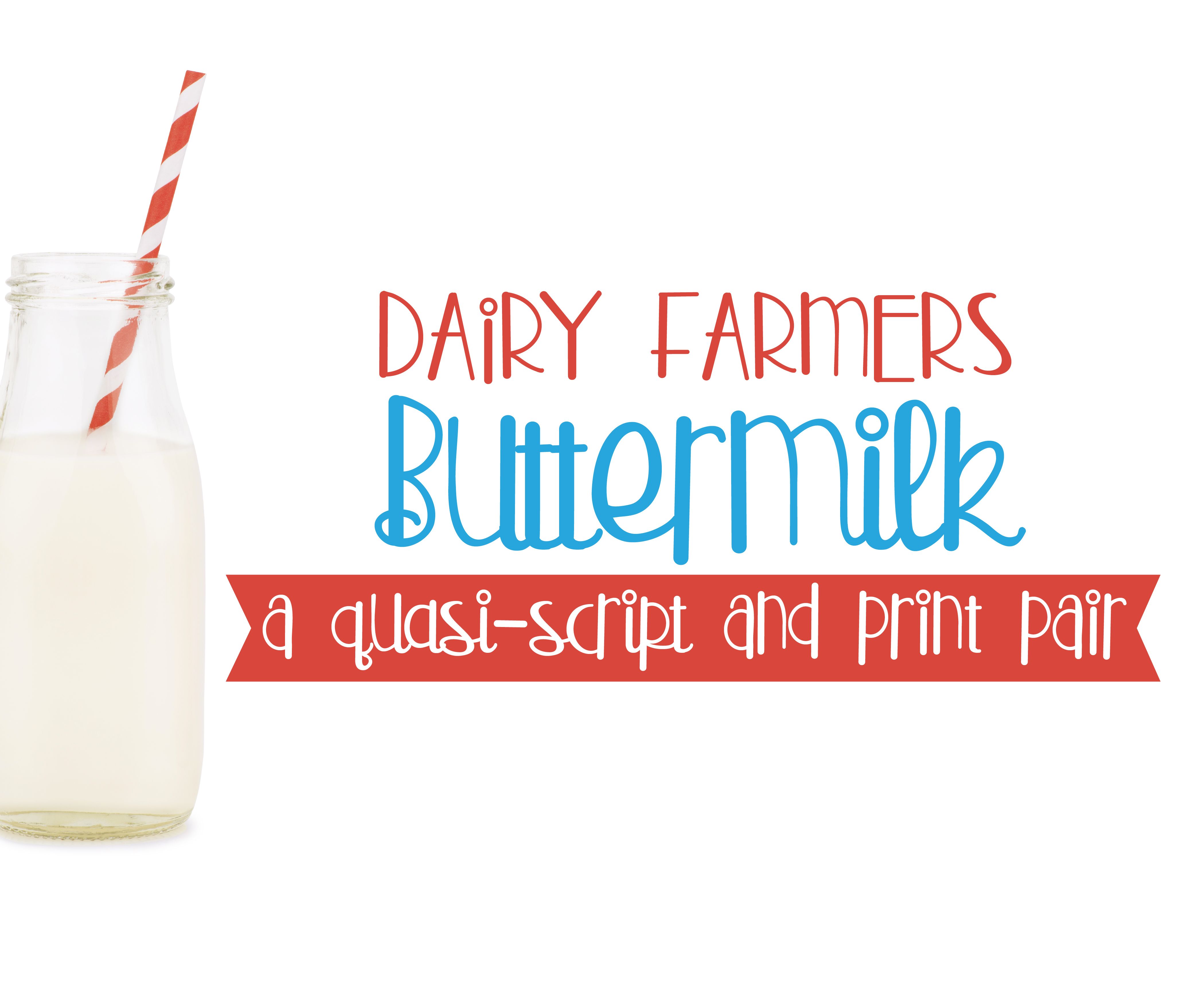 Buttermilk Script: A Playful Font for Digital Projects