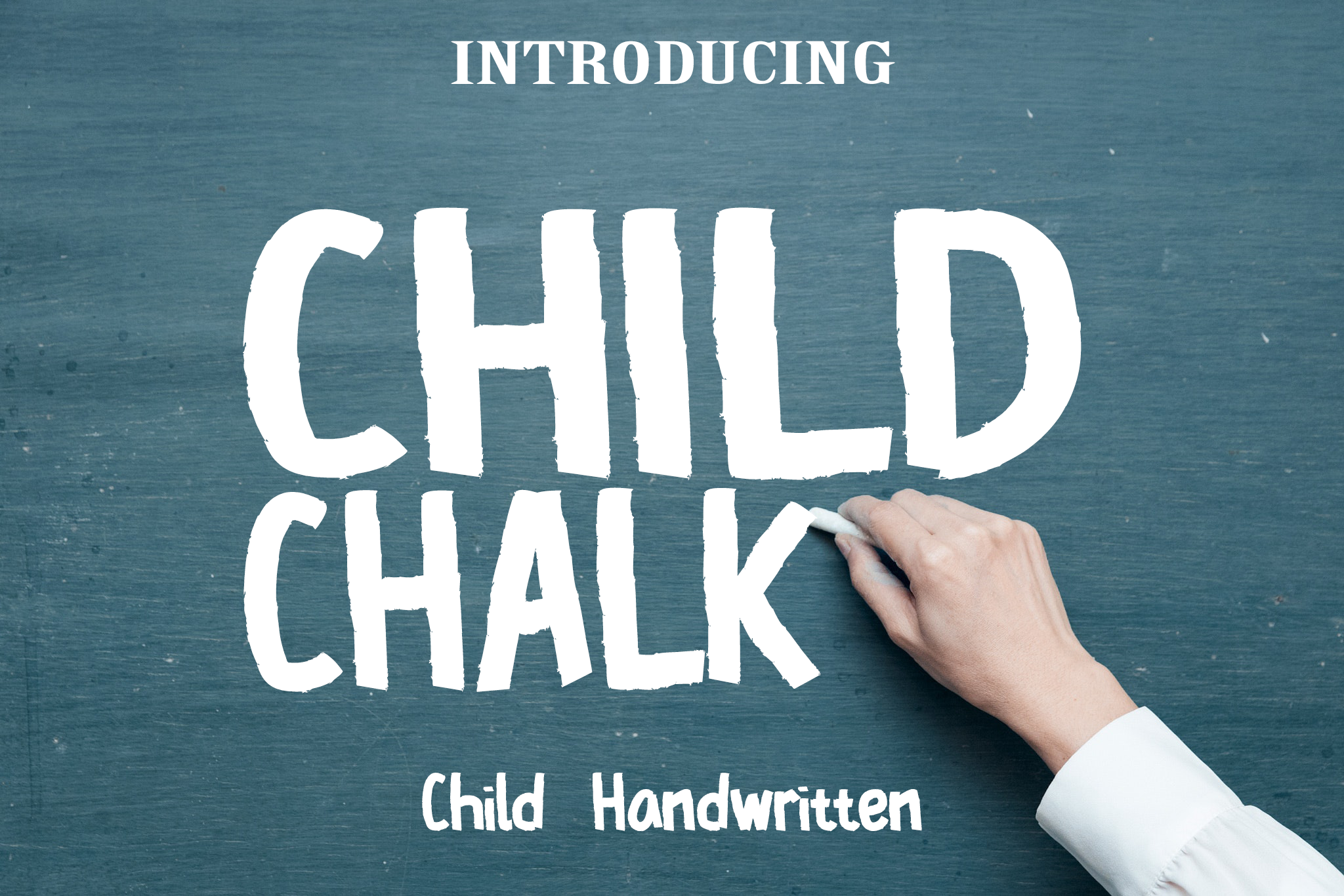 Child Chalk Typeface for Scroll-Stopping Campaigns