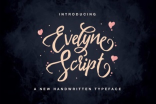 Evelyne: A Handwritten Font for Editorial Storytelling