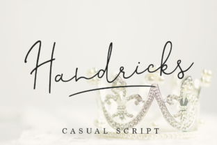 Handricks: A Casual Script Font That Adds Warmth to Brand Design