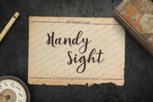 Handy Sight: A Script Font That Elevates Small Business Branding