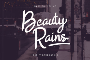 How Beauty Rains Typeface Sharpened Our Campaign Visuals