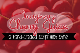 Imaginary Cherry Juice Cursive Font for Modern Web Layouts