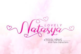 Lovely Natasya: A Handmade Script Font for Refined Digital Branding