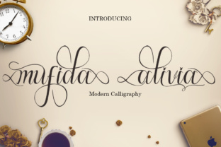 Mufida Aivia: Designer Review of a Script Amp Typeface