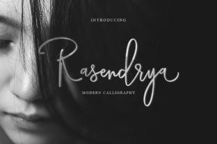 Rasendrya: A Script Font That Elevates Editorial Design