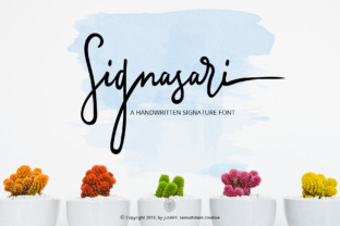 Signasari Extras: A Font That Polishes Your Brand Identity