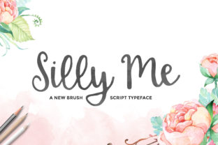 Silly Me: A Hand-Painted Script Font for Digital Design