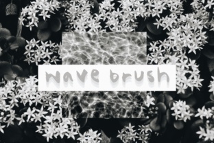 Wave Brush: A Handwritten Font for Marketing Impact